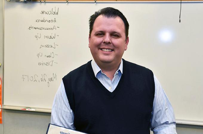 California Teacher of the Year- Brian McDaniel