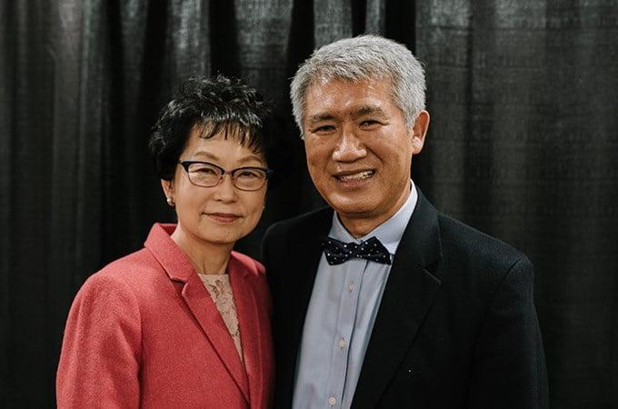 Married 46 years, Tae Yong Pak ’22 (M.Div., left) and Young Oak Pak ’22 (D.A.S.D.) embark on a second career as they return to South Korea, their home country.